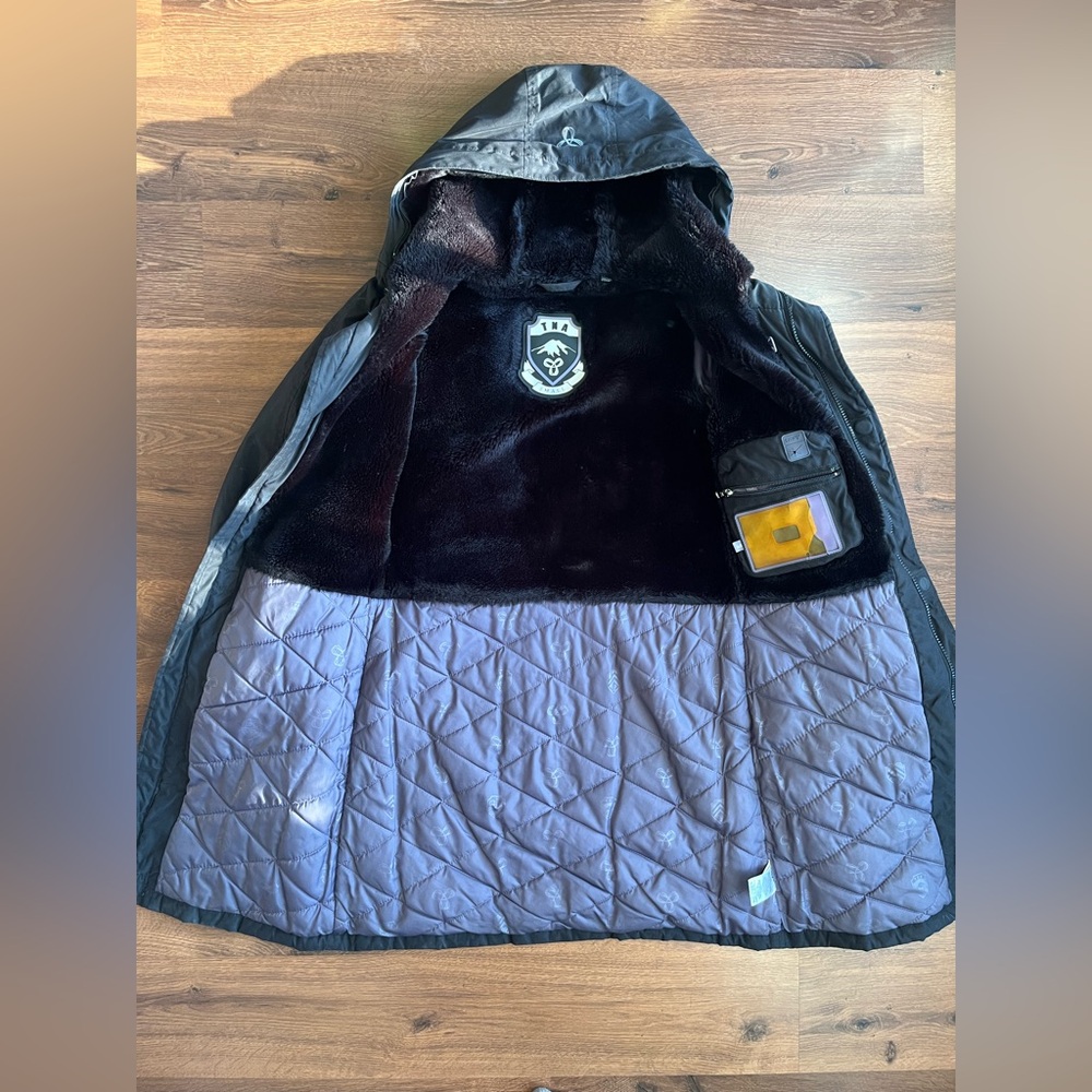 TNA Black Parka Jacket 🖤❄️ | Size Small - Picture 4 of 16
